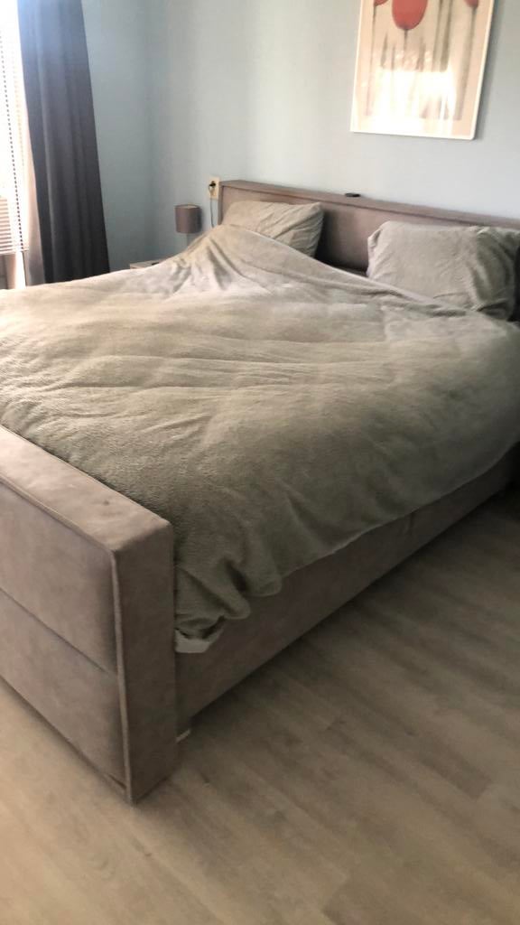 Dekbed overtrek teddy stof, Ophalen of Verzenden, Zo goed als nieuw, Tweepersoons