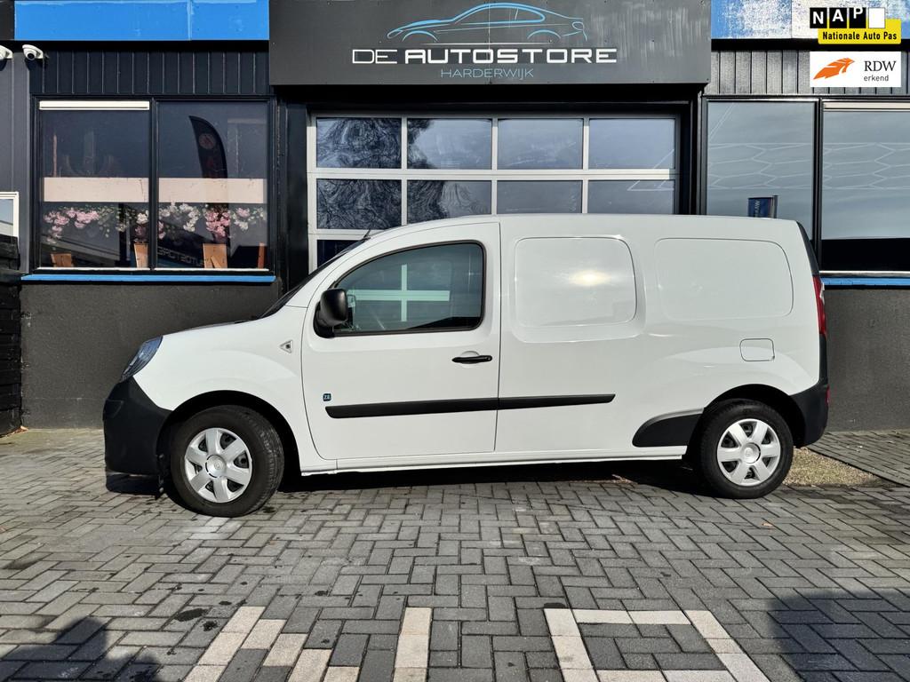 Renault Kangoo Express Z.E. Maxi 39000km! Aut Airco parrot I, Stof, Gebruikt, Wit, Origineel Nederlands