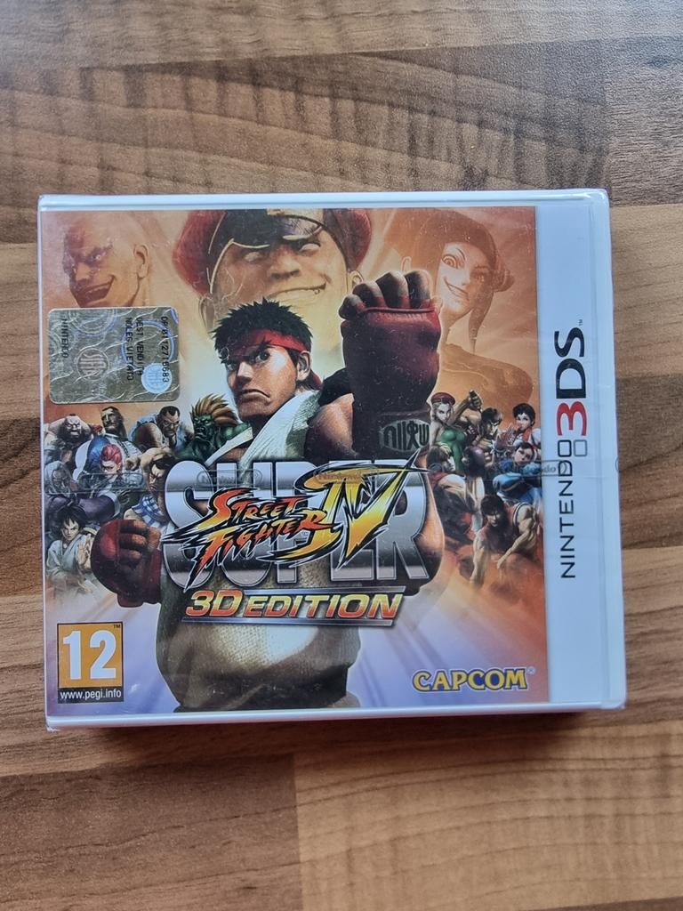 Super Street Fighter 4 Gesealed, Spelcomputers en Games, Games | Nintendo 2DS en 3DS, 1 speler, Ophalen of Verzenden, Nieuw, Vechten