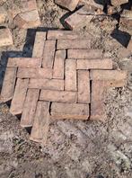 7 duimers geel blond 300m2, Tuin en Terras, Tegels en Klinkers, Ophalen, Gebruikt, Klinkers, 10 m² of meer