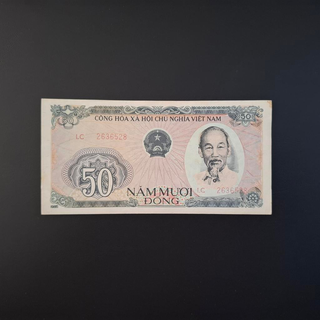 50 dong Vietnam #026, Verzenden, Zuidoost-Azië, Los biljet