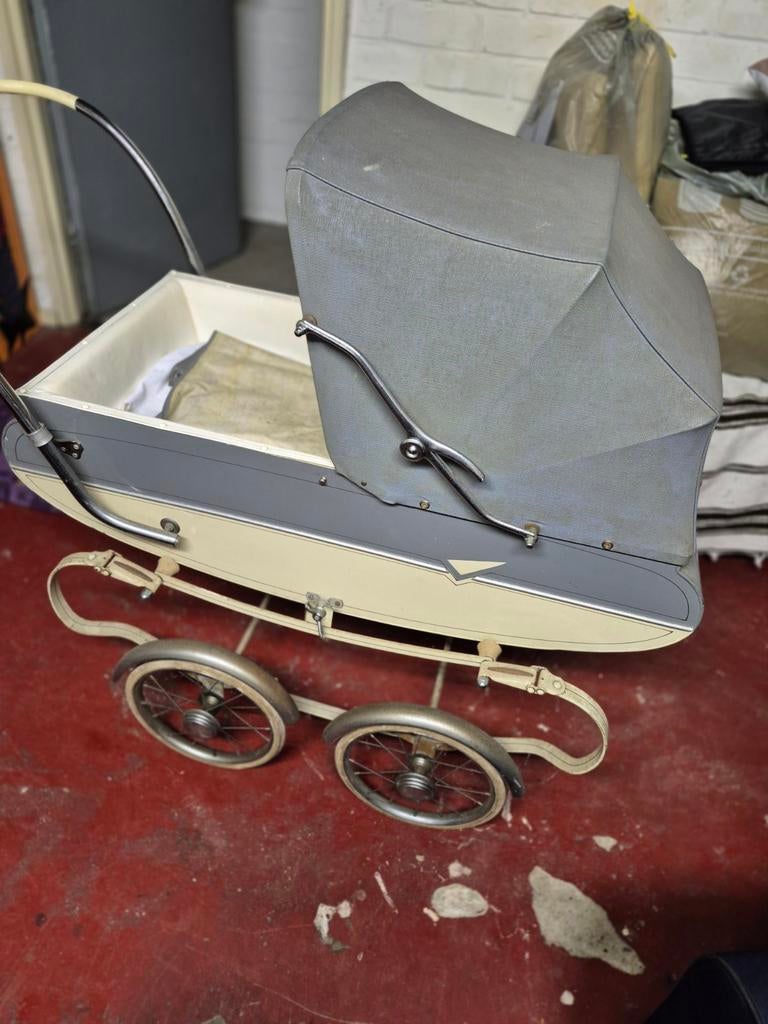 Kinderwagen grijs wit, Ophalen, Gebruikt, Overige merken