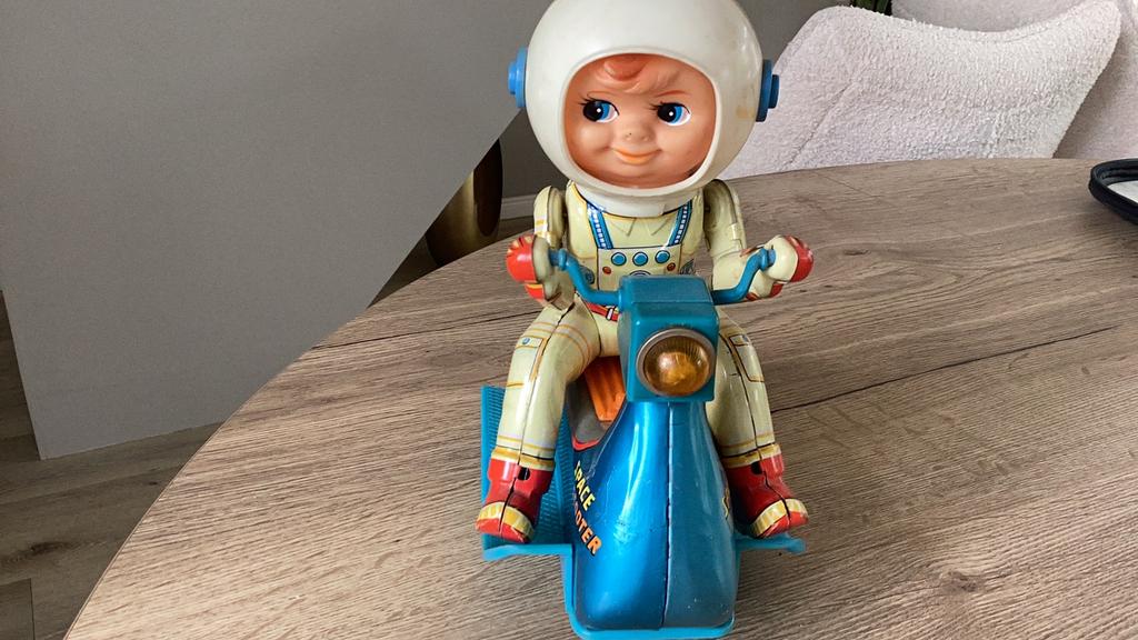 Blikken space scooter, Ophalen of Verzenden