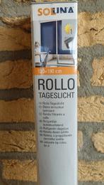 NIEUW verduisterend grijs rolgordijn van Soluna, Ophalen, 100 tot 150 cm, Nieuw, Grijs