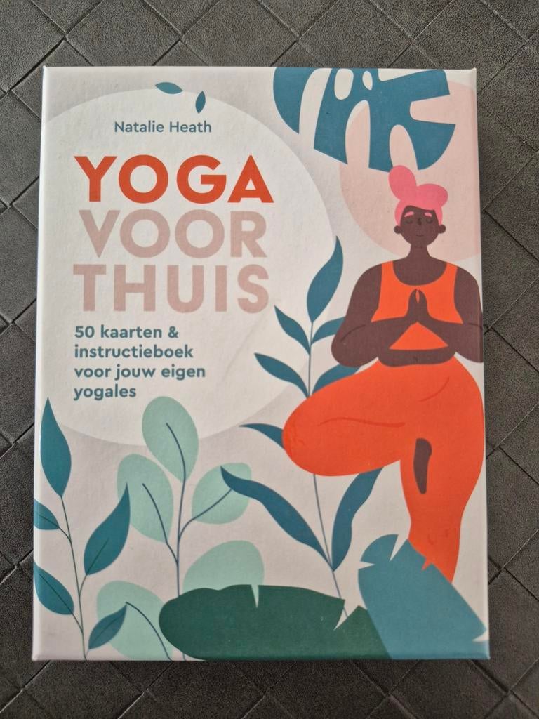 Yoga voor thuis - NIEUW - kaarten + instructieboek voor yoga, Ophalen of Verzenden, Nieuw, Yoga-accessoire