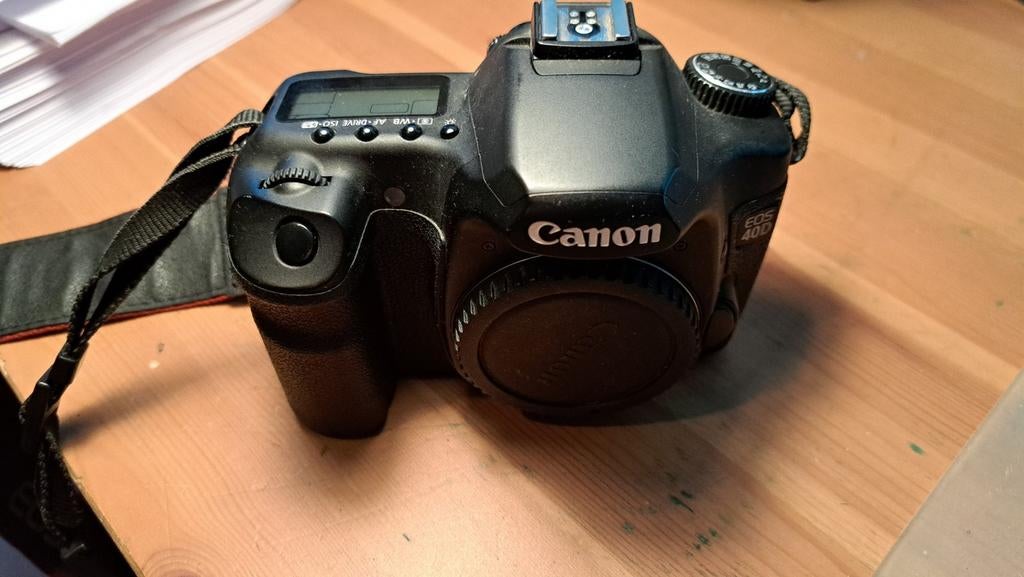 Canon EOS 40D spiegelreflex camera, Ophalen of Verzenden, Canon, Geen optische zoom