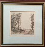 Etsen van Cornelis Marinus van der Woerd, Antiek en Kunst, Kunst | Etsen en Gravures, Ophalen