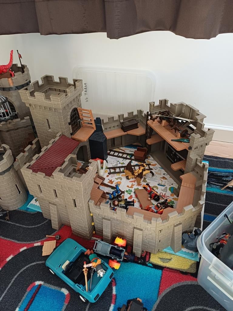 Playmobil Kasteel van de valkenridders 4866, Kinderen en Baby's, Speelgoed | Playmobil, Ophalen, Gebruikt