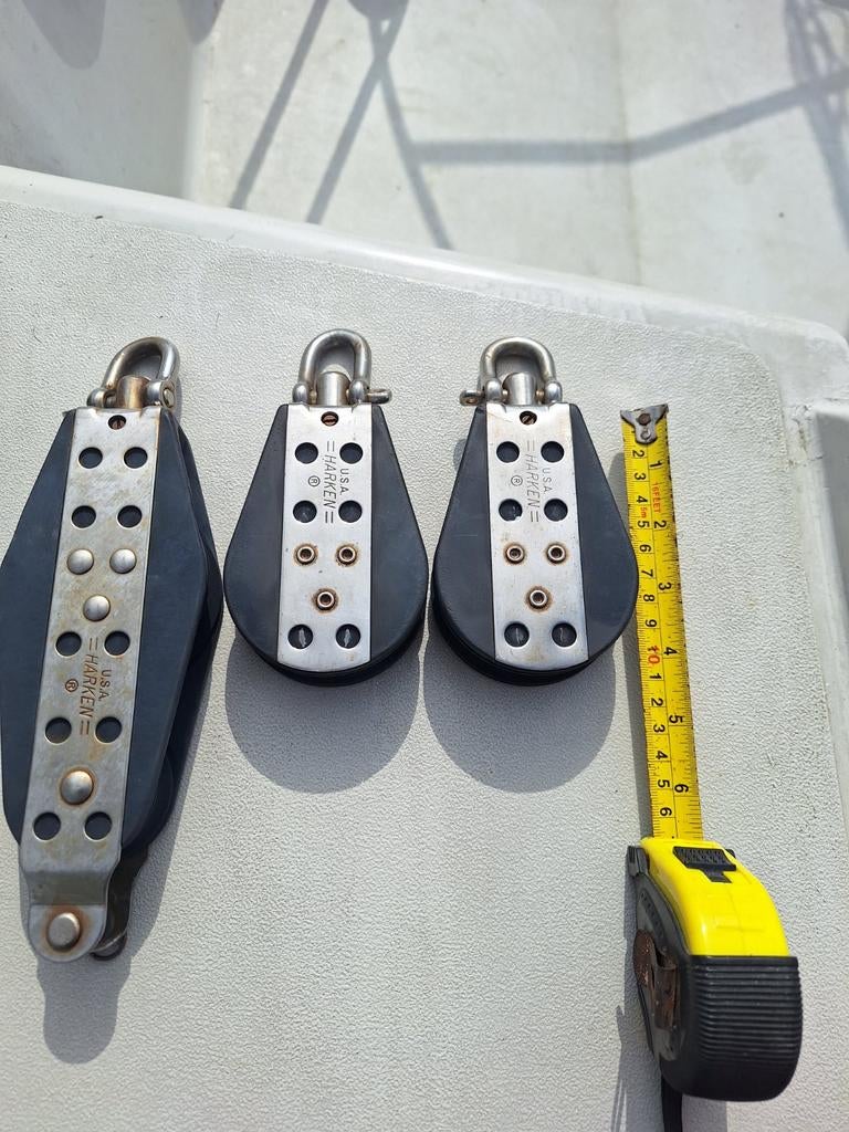 Harken 7 stuks, Watersport en Boten, Ophalen of Verzenden, Toebehoren, Minder dan 15 m²