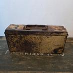 MG34 / MG42 Patronen Kast Dunkelgelb - Originele Verf, Ophalen of Verzenden, Landmacht, Duitsland, Kist of Geocache