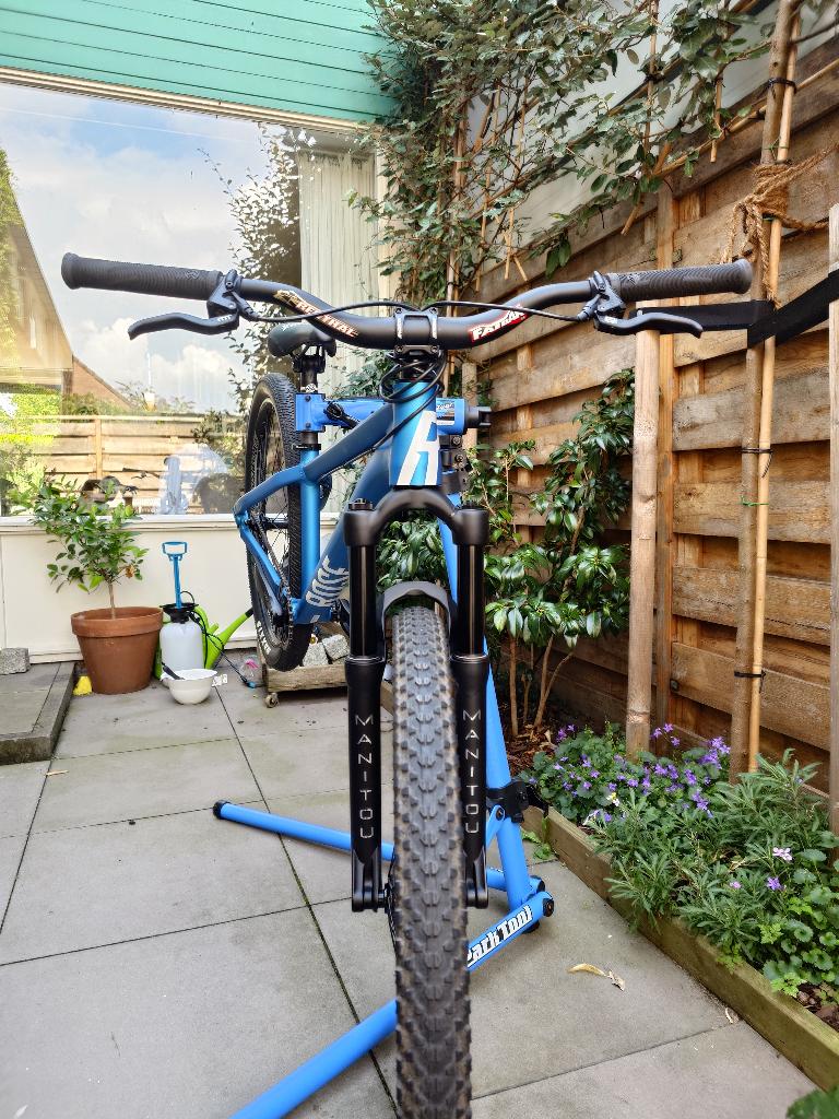 Custom Dirt Jumper Rose The Bruce 1, Ophalen, 24 inch of meer, Stuur 360° draaibaar, Aluminium