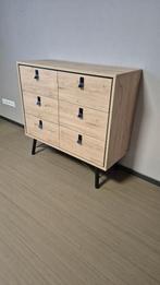 Ladekast/dressoir Eiken meubelserie Denver / Kansas, Ophalen, 5 laden of meer, Eikenhout, 50 tot 100 cm