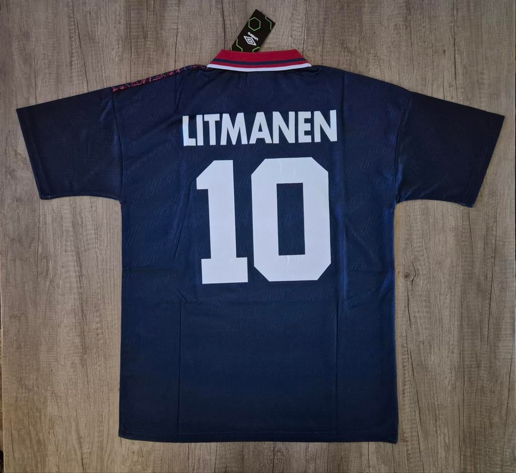 Nieuw Umbro Ajax shirt 1995 Litmanen 10 maat medium, Sport en Fitness, Voetbal, Maat M, Ophalen of Verzenden, Nieuw, Shirt