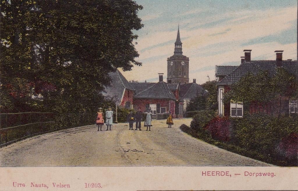 HEERDE - DORPSWEG, Ophalen of Verzenden, Voor 1920, Noord-Brabant