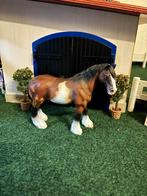 CollectA retired 88152 Clydesdale bay sabino uit 2007, Ophalen of Verzenden, Gebruikt, Paard, Beeldje of Figuurtje