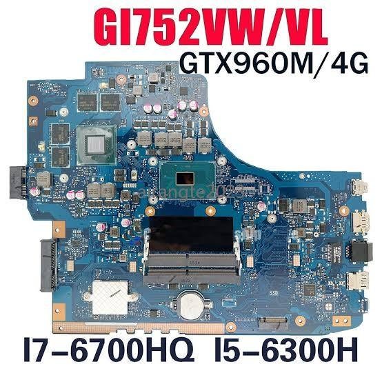 Moederbord GI752VW/VL GTX960M/4G, Computers en Software, Moederborden, Ophalen of Verzenden