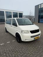 Volkswagen Transporter Bestel 2.5 D 96KW 2008 dubbel cabine, Voorwielaandrijving, Zwart, Volkswagen, 2020 kg