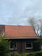 Tule de noir Dakpannen (zitten al in kratten ), Ophalen, Gebruikt, Steen of Klei, Zwart