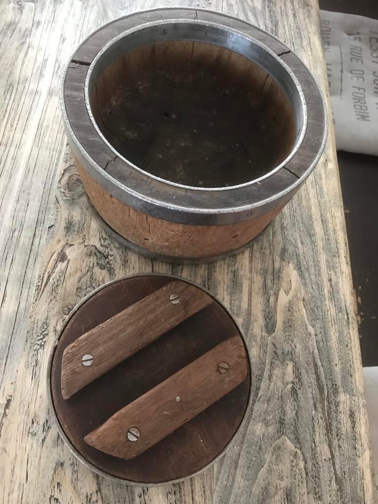 Antiek houten vat voor kaasmaken, Ophalen of Verzenden