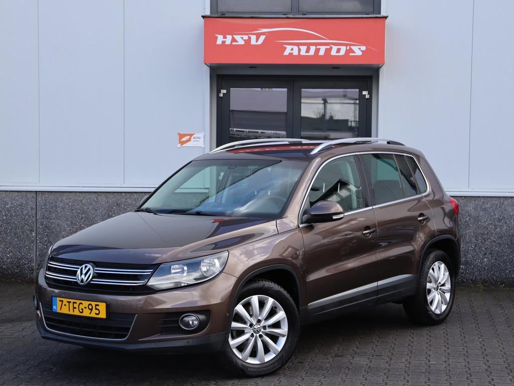 Volkswagen Tiguan 1.4 TSI Sport&Style navi LM org NL, Auto's, Voorwielaandrijving, Euro 5, 15 km/l, Gebruikt