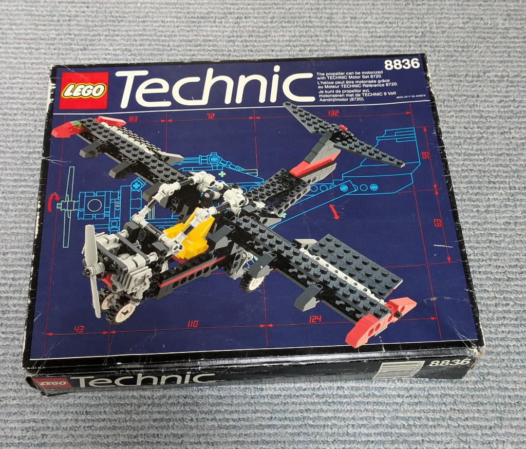 Lego Technic 8836 Vliegtuig, Kinderen en Baby's, Speelgoed | Duplo en Lego, Ophalen, Gebruikt, Lego, Complete set
