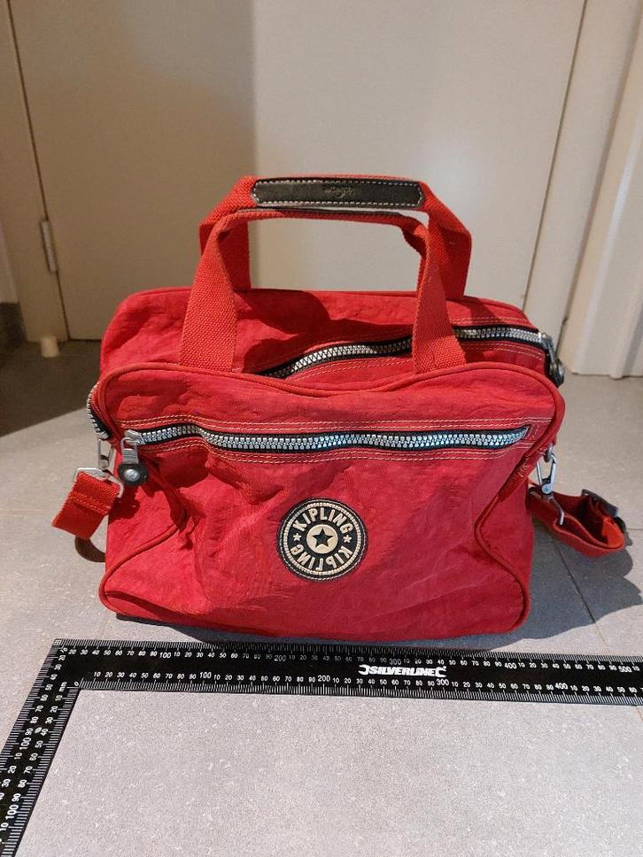 Kipling Tas Rood    µ1n, Sieraden, Tassen en Uiterlijk, Tassen | Rugtassen, Kipling, 30 tot 45 cm, Ophalen