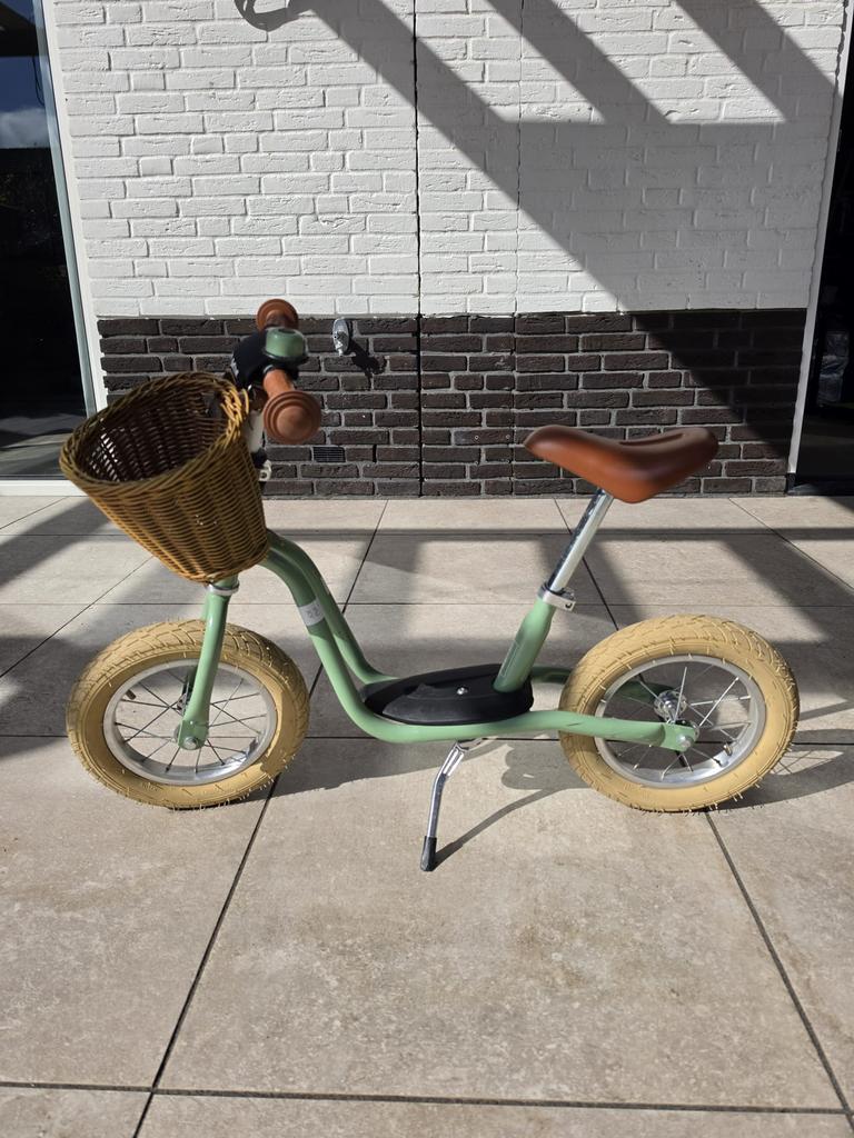 Puky loopfiets met mandje, Ophalen of Verzenden, Zo goed als nieuw, Loopfiets