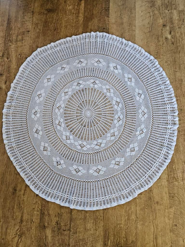 Gehaakt Tafelkleed, Ophalen, Glas of Kopje