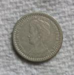 Nederland 10 cent 1925., Postzegels en Munten, Munten | Nederland, Verzenden, Zilver, 10 cent, Koningin Wilhelmina