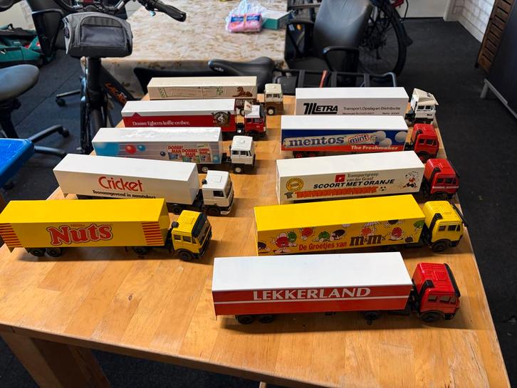 Miniatuur vrachtwagens Lion Toys voor de verzamelaars, Verzamelen, Overige Verzamelen, Zo goed als nieuw, Ophalen