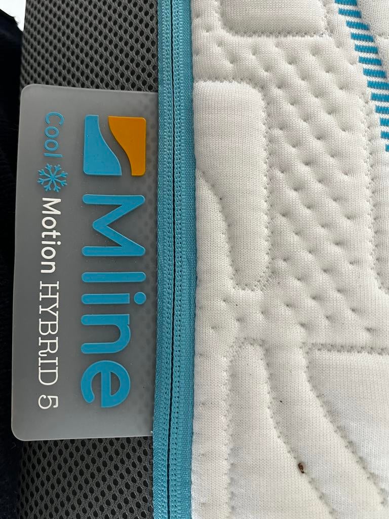 2-persoons Mline matras (cool) motion hybrid 5, 140x200,, Huis en Inrichting, Tweepersoons, Zo goed als nieuw, Matras, 200 cm