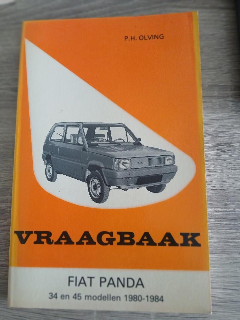 Fiat Panda 34 en 45 modellen 1980-1984 Vraagbaak, Verzenden