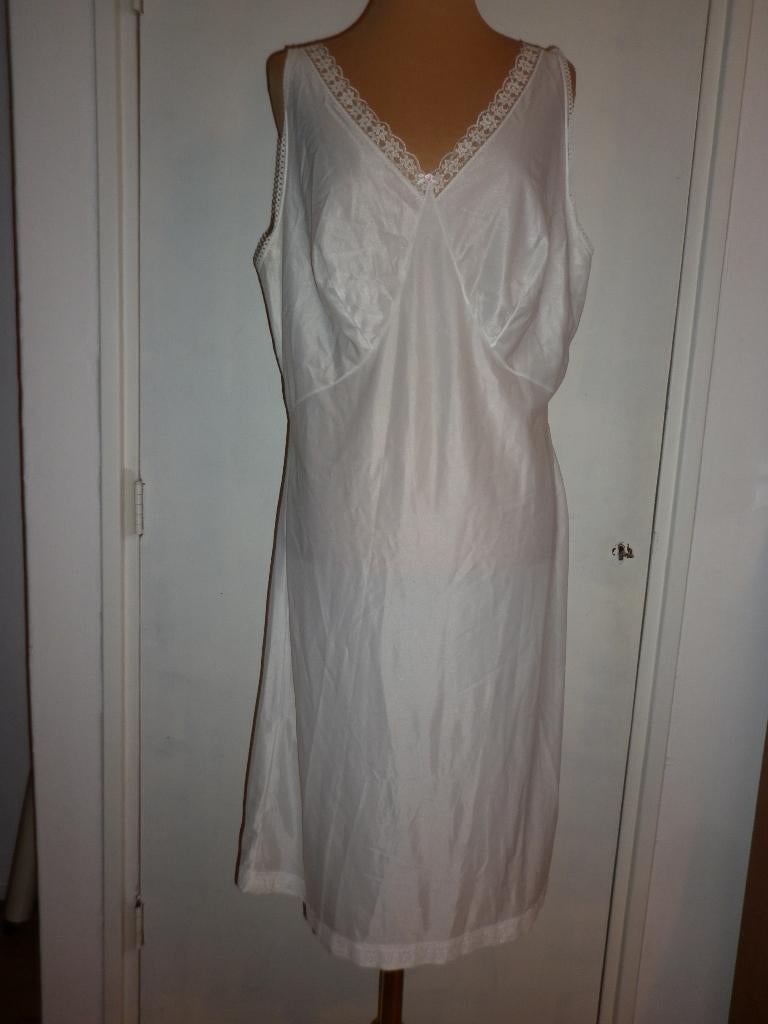 onderjurk maat 48, Verzenden, Wit, Overige typen