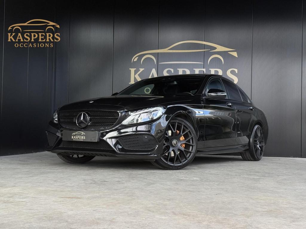 Mercedes C-klasse 180 AMG Plus |Night|Pano|Leder|20''|, Auto's, Mercedes-Benz, Bedrijf, Te koop, C-Klasse, ABS, Achteruitrijcamera