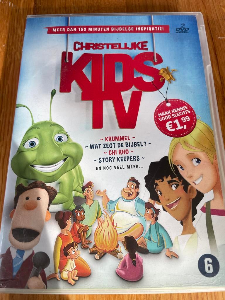Christelijke Kids TV DVD - Krummel, Wat Zegt de Bijbel?, Gebruikt, Ophalen of Verzenden, Vanaf 6 jaar, Tv fictie