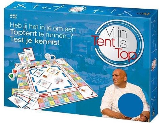 Mijn Tent is Top Bordspel - Horeca Quiz & Investering, Drie of vier spelers, Ophalen of Verzenden, Gebruikt