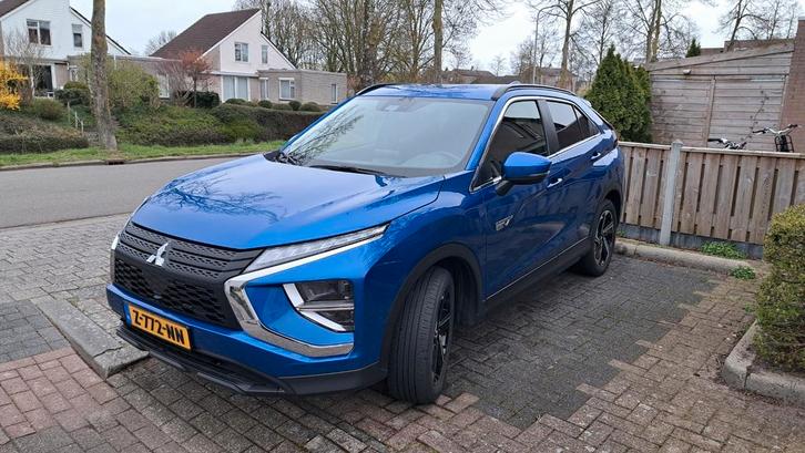 Mitsubishi Eclipse Cross 2.4 Phev S-awc 98pk Aut. 2022 Blauw, Auto's, Mitsubishi, Particulier, Eclipse Cross, Achteruitrijcamera