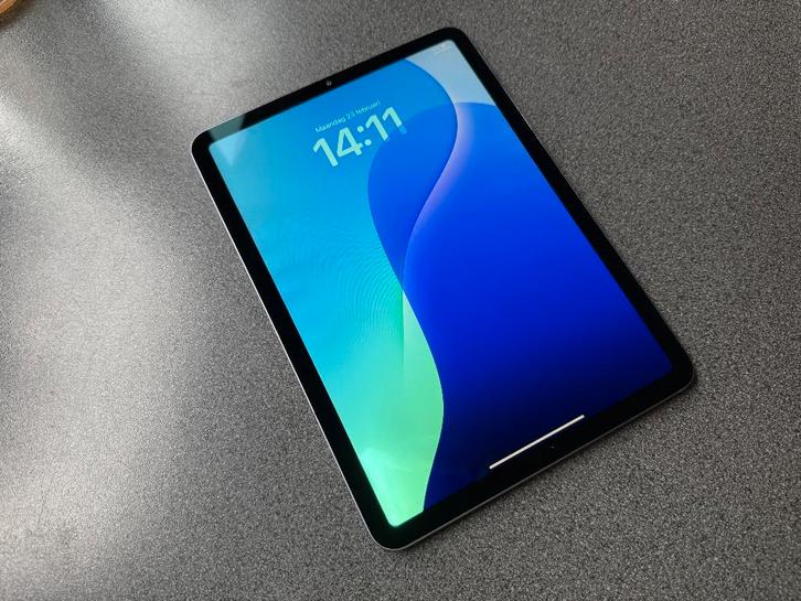 iPad Air 2022 5e generatie M1, 256gb Space Gray, Computers en Software, Apple iPads, Zo goed als nieuw, Apple iPad Air, Wi-Fi