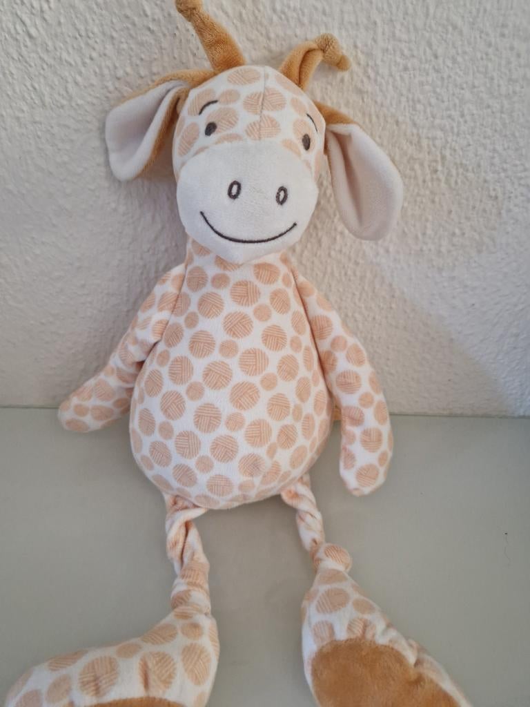 Happy horse gessy giraffe 40cm, Giraf, Happy Horse, Ophalen of Verzenden, Zo goed als nieuw