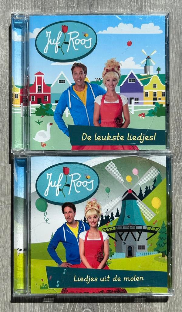 2x cd Juf Roos, Ophalen of Verzenden, Zo goed als nieuw
