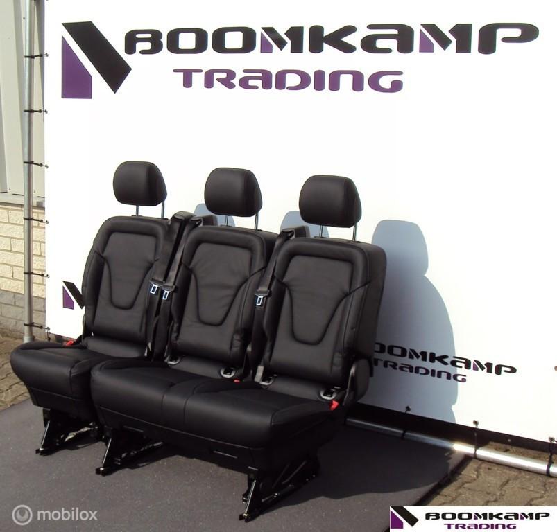 MB V-klasse / Vito achterbank / bank lugano zwart leder, Gebruikt, Mercedes-Benz, Ophalen of Verzenden, Mercedes-Benz