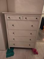 IKEA Hemnes ladekast 6 lades wit massief hout, Huis en Inrichting, Kasten | Ladekasten, Ophalen, 100 tot 150 cm, 5 laden of meer