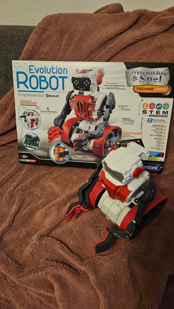 Clementoni evolution robot, Verzamelen, Transformers, Zo goed als nieuw, G1, Autobots, Ophalen of Verzenden