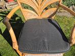4 antraciet tuinkussens, goede staat, Ophalen, Minder dan 10 m², Grijs
