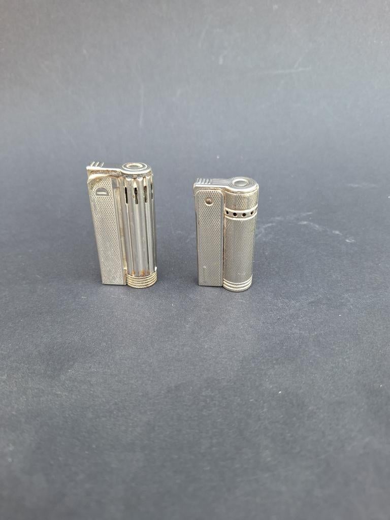 2 x aansteker circa 1950, Ophalen of Verzenden, Gebruikt, Aansteker