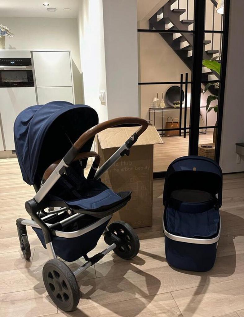 Joolz Hub kinderwagen combiwagen, Kinderen en Baby's, Kinderwagens en Combinaties, Zo goed als nieuw, Combiwagen, Verstelbare duwstang