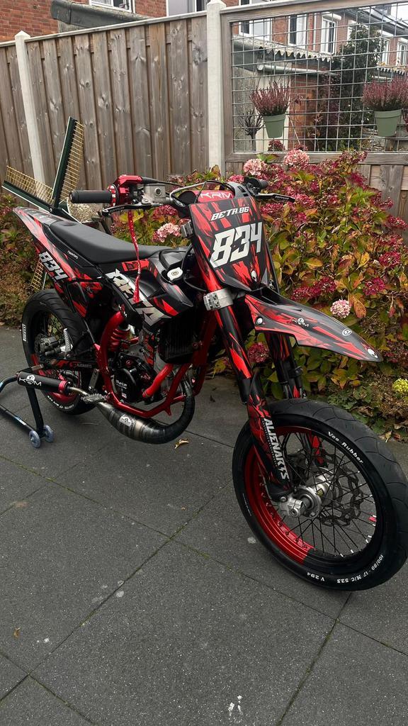 Beta rr 86cc tpr, Fietsen en Brommers, Brommers | Crossbrommers, Zo goed als nieuw, Overige merken, Ophalen
