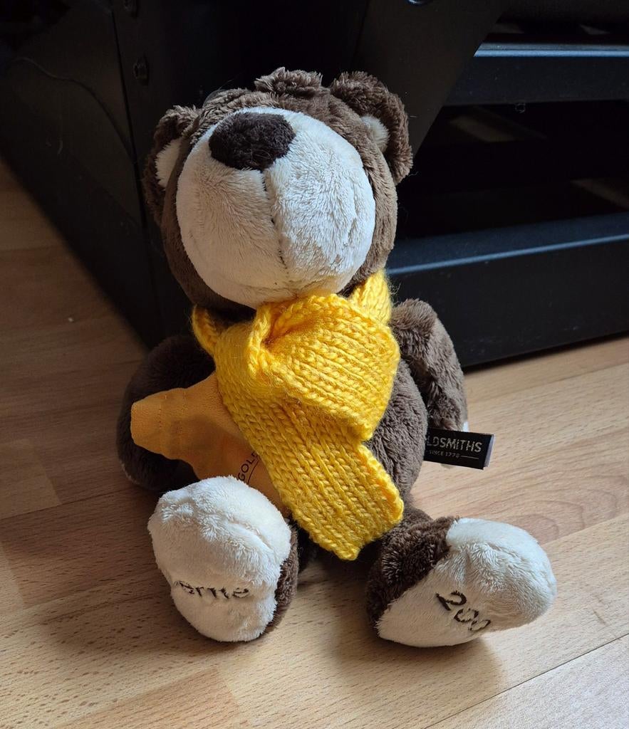 Mooie Goldsmiths Beer - Onbeschadigd!, Ophalen of Verzenden, Zo goed als nieuw, Stoffen beer