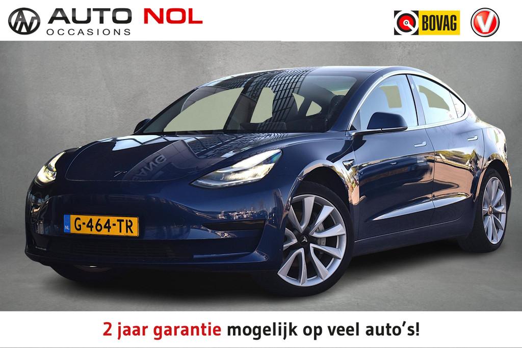 Tesla Model 3 Standard RWD Plus 60 kWh | AutoPilot | Pano |, Auto's, Tesla, 238 pk, Gebruikt, Blauw, Origineel Nederlands