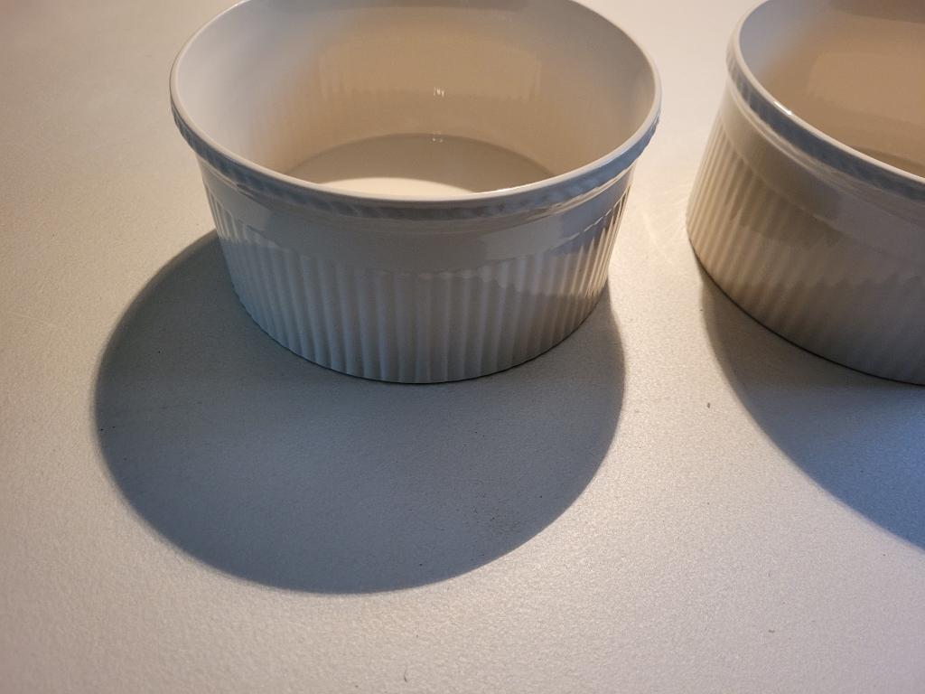 Wedgwood Edme Cookware souflé-schaal 18 cm, Huis en Inrichting, Ophalen of Verzenden, Wedgwood, Aardewerk, Schaal of Schalen